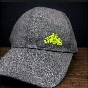 Petron Tequila Hat Cap Gray Green Bee Adjustable Performance